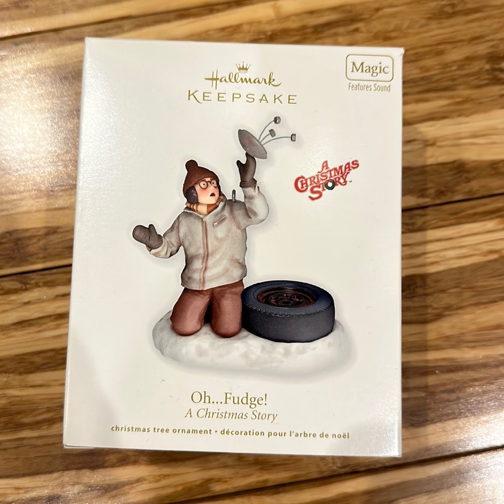 Hallmark Keepsake A Christmas Story ornament, 2011 “Oh…Fudge!”
